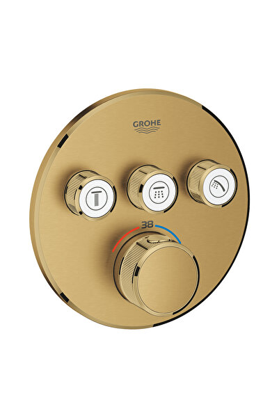 Grohe Smartcontrol Ankastre Termostatik Banyo/Duş Bataryası, Brushed Cool Sun...