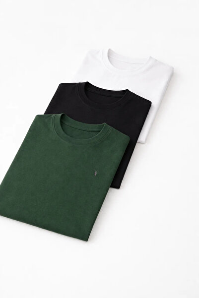 COMBİNE MİCHAİL Pantaloni negri in pentru bărbați cu talie elastică