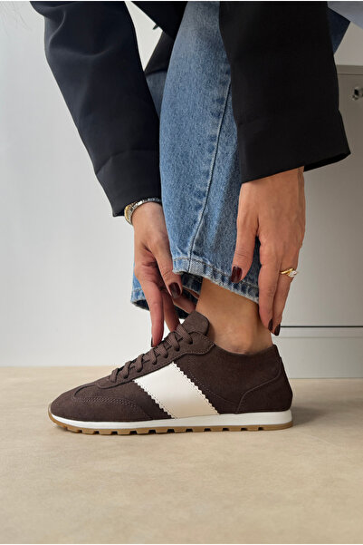 Mupa Shoes Γυναικεία Αθλητικά Παπούτσια ACI BROWN SUEDE