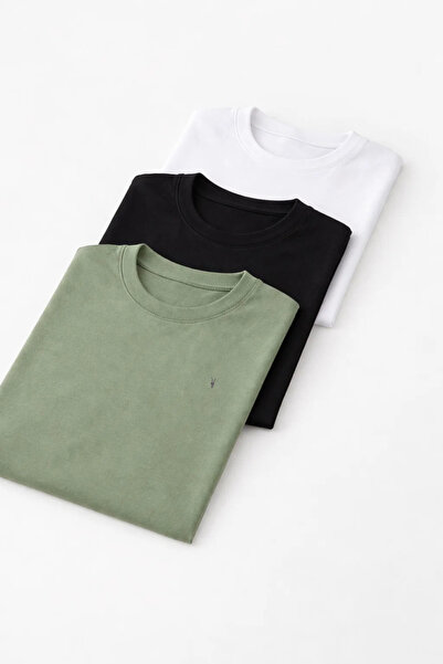 COMBİNE MİCHAİL Pantaloni negri in pentru bărbați cu talie elastică