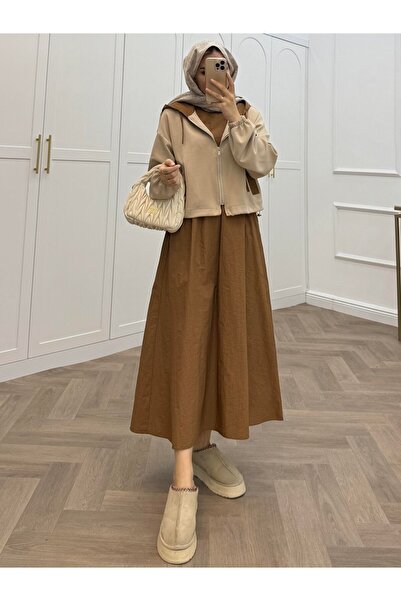 bezenstore KAPÜŞONLU İKİLİ ELBİSE