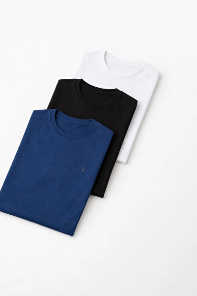 COMBİNE MİCHAİL Pantaloni negri in pentru bărbați cu talie elastică