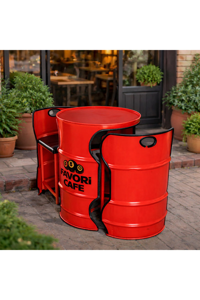 Boss Reklam Varil Bistro Takım 2'li