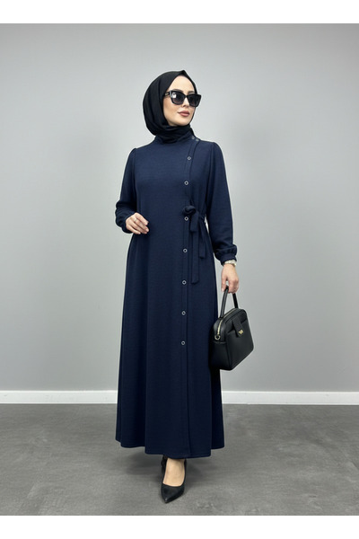 ESLEMNUR Сезонна шал от плат с странично закопчаване