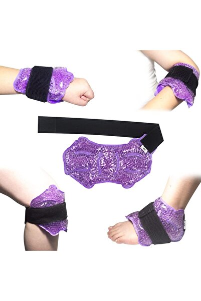 Arabest Ankle Foot Ice Pack Wrap for Injuries Reusable, Gel Bead ice Pack, In...