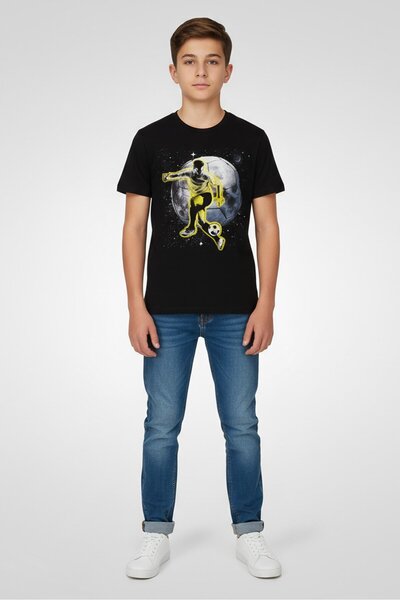 The Children's Place Kids Boy Crew Neck Short Sleeve Graphic Print T-Shirt, B...