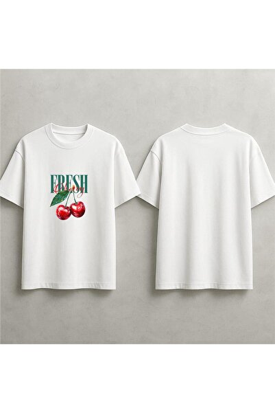 ELFERA Oversize Beach Printed Unisex T-Shirt