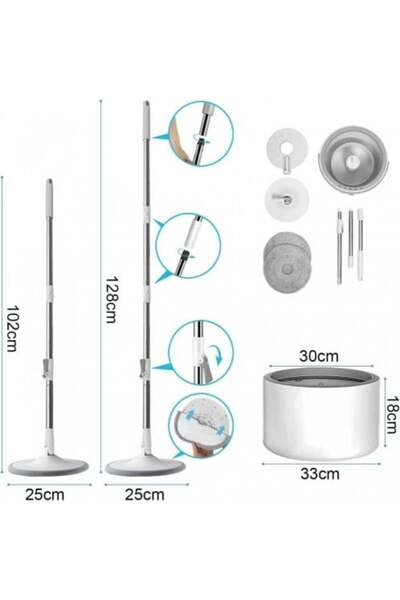 Dinx Smart Floor Mop for Cleaning All Floors