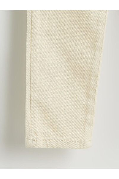 LC Waikiki Μπεζ αγορίστικο τζιν παντελόνι σούπερ στενής εφαρμογής