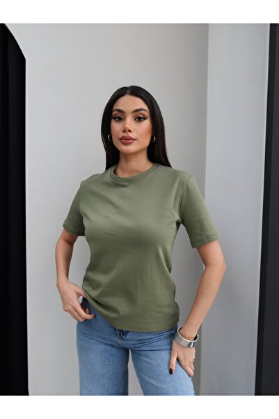 ESRAHELVACI T-Shirt με λαιμόκοψη