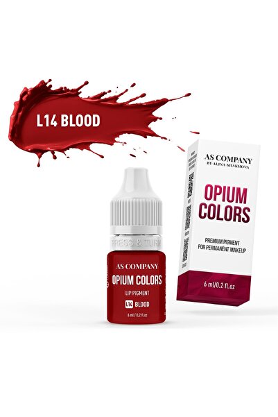 Blood Kalıcı Makyaj Dudak Pigmenti 6 ml - L14