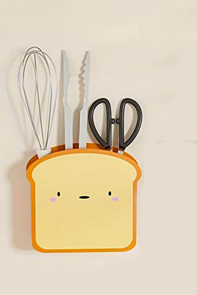 Kitchen Dream حامل مغناطيسي لتنظيم المطبخ على شكل شريحة خبز لطيفة، حامل مغناط...