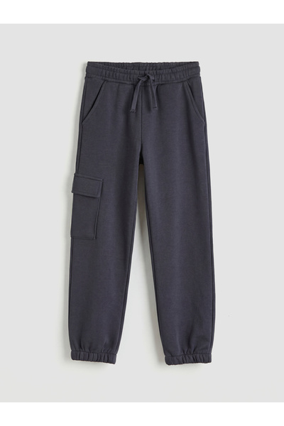 LC Waikiki GiyÇık Store den Gray Момчешки джогър панталон с карго джобове