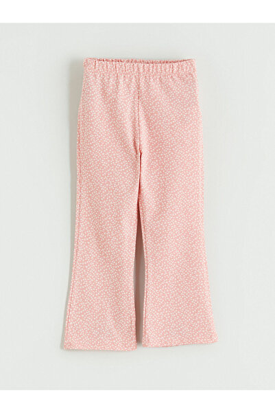 LC Waikiki Sparkling Choices Floral Embroidered Girls' Wide Leg Leggings from...