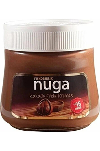 Fiskobirlik Nuga Ballı Fındık Kreması 350 g - Gerçek Ballı ve Bol Fındıklı Gu...