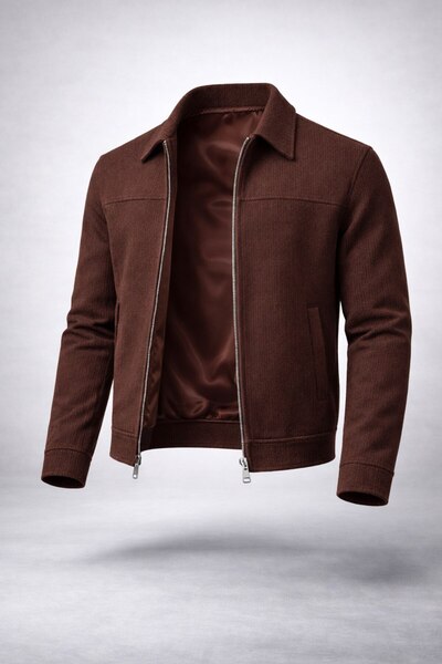LUMAST Exclusive Textured Transitional Lined Jacket