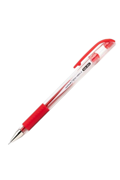 UNİ-BALL Uniball Signo Needle (0.38) Gel Pen Red