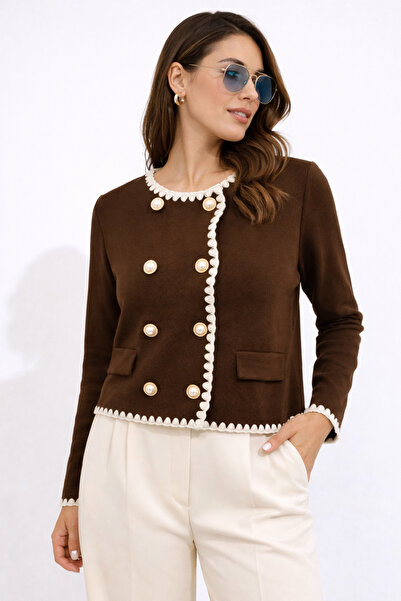 FİFTY ONE Button Detailed Knitted Cardigan