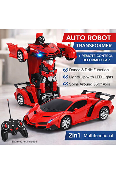 LEAN 2in1 robot car with LED and remote control