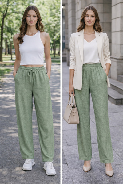 Butik Keten pantolon