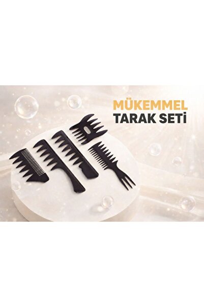 gaman Professional Multi-Purpose Comb Set - Hair & Beard Styling Set