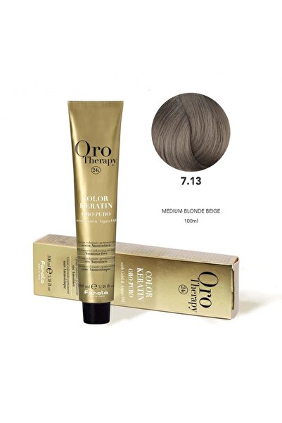 Fanola لون شعر أورو 7.13 أشقر متوسط ​​بيج