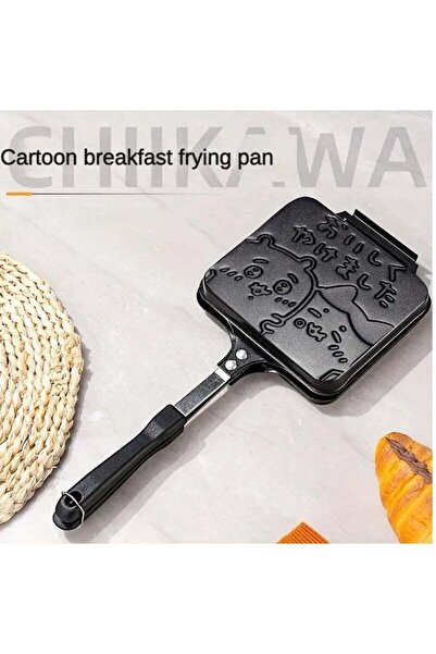Arabest Double-Sided Non-Stick Sandwich Maker Pan, Cartoon Bear Waffle Toast ...