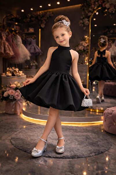 lunavella BALON ETEK, SIRT DETAYLI, KIZ ÇOCUK,PRENSES MODEL