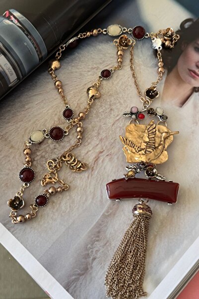 Trendy Butik سلسلة في آي بي بشرّابات قلادة