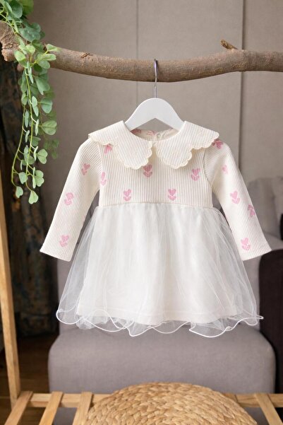 bebekstra Kız Bebek Tütülü Elbise