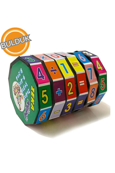 BULDUK Eğitici Matematik Zeka Küpü - Sihirli 4 İşlem ve Çarpım Tablosu Öğrete...