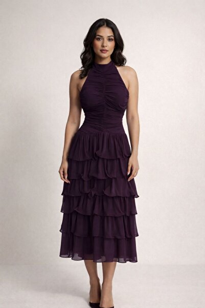 AMAZ glamorous layered dress