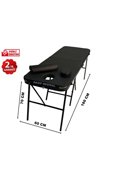 NASİP MEDİKAL ÇANTA TİPİ MASAJ MASASI 250 KG TAŞIMA KAPASİTESİ ((( PATENTLİ Ü...