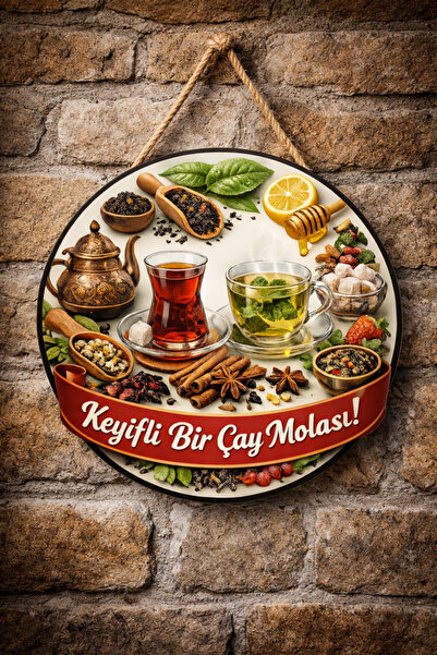 Mayeka Semn decorativ pentru ușă de perete pentru cafenea, restaurant, ceaină...