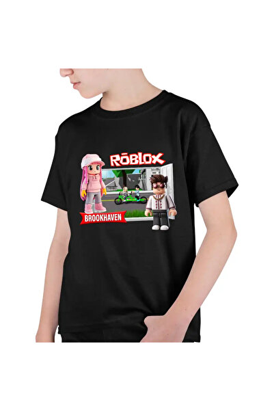 OEM Tricou Copii Baieti Brookhaven Roblox Game