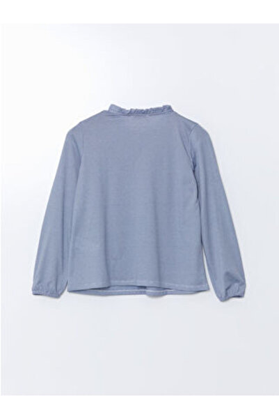 LC Waikiki Modanova Sezon Blue Tie-Detail Women's Blouse with Flowers on the ...