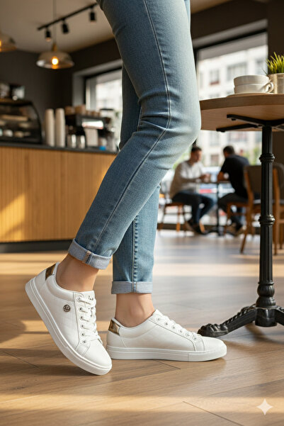 U.S. Polo Assn. Original Women's White Sneakers Sneakers