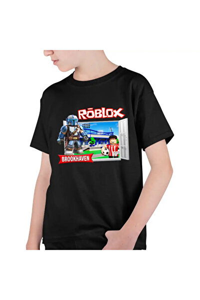 OEM Tricou Copii Baieti Brookhaven Roblox Mandalorian