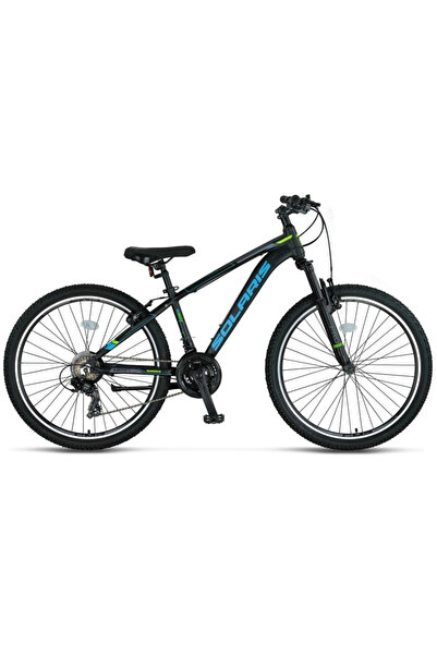 Ümit 2450 SOLARIS ERKEK DAĞ BİSİKLETİ 304H V 24 JANT 21 VİTES BLACK BLUE GREEN