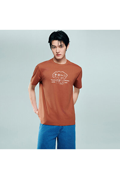 Giordano Men's Crew neck Short Sleeve Print Tee | Online Exclusive