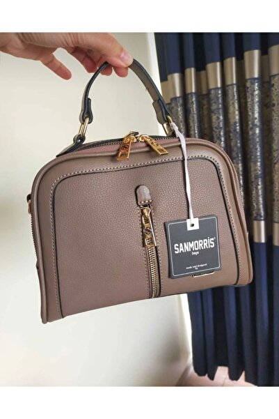 Sanmorris Women's 2-Compartment Classic Handbag and Shoulder Bag