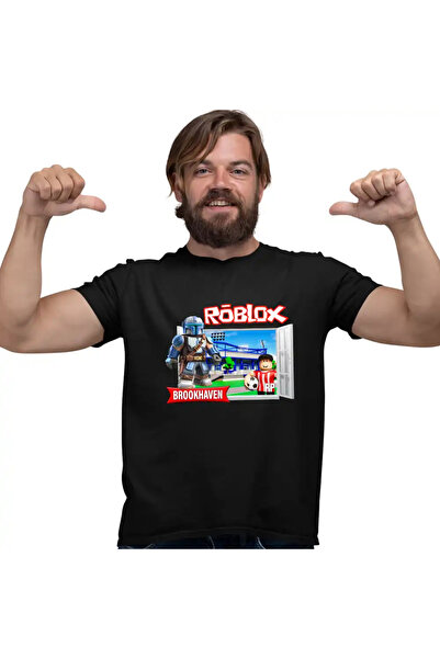 OEM Brookhaven Roblox Mandalorian Men's T-Shirt