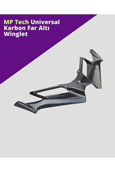 MP Tech Universal Karbon Far Altı Winglet