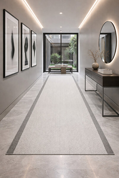 Babil Home حذاء بنعل مانع للانزلاق سيزال كيسال سجاد ممر المطبخ سجادة طويلة S9...