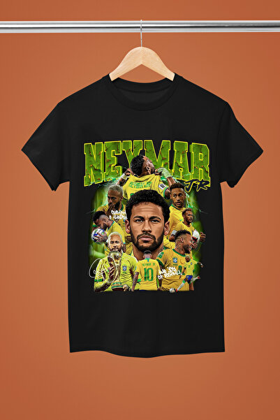 MAGORS TRICOU NEYMAR JUNIOR CU IMPRIMEU, CU MÂNECĂ SCURTĂ, MODEL REGULAR, PAC...