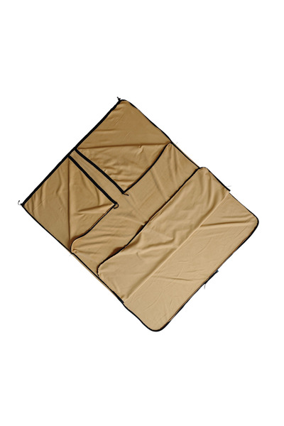 Naturecamp Deni Camel Sac de dormit pentru camping combinabil pentru două per...