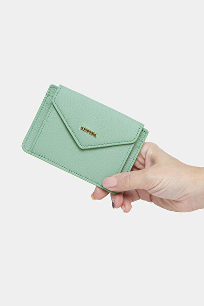 REWİNA Massarelli X Genuine Leather Women's Wallet Card Holder and Mint with ...