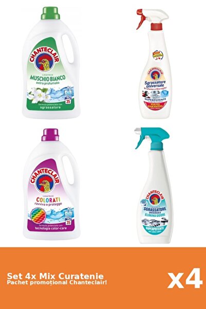Chanteclair Set 4 Mix Curatenie Chanteclair: Marsilia, AntiMiros, Color, Mosc...