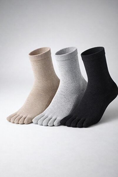 Luminos Butik 3-Pack Socks with Bamboo Fingers |   Odor and Fungus Preventer ...