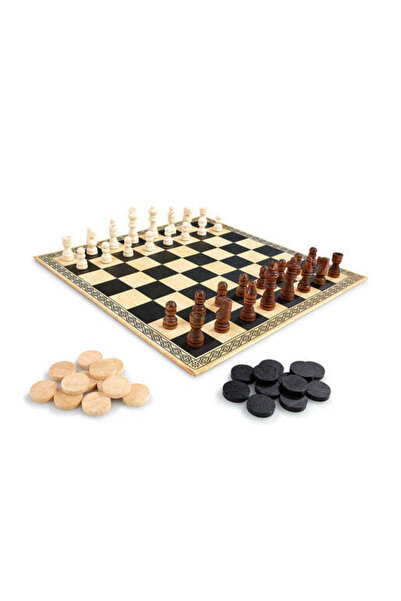 Addo Games Chess & Draughts Board Game